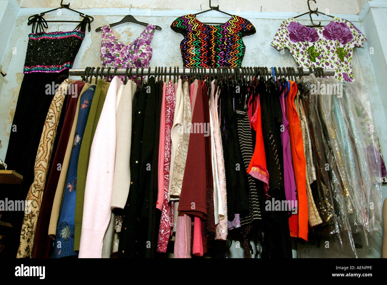Modern Age Vintage Clothing, London Stock Photo Alamy