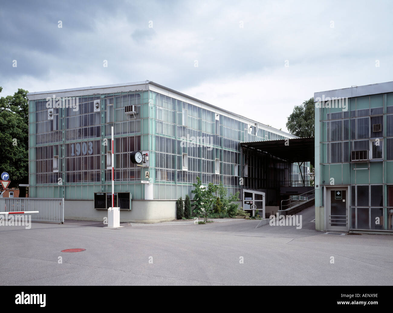 Giengen,  Fabrikgebäude der Steiff-Werke, Erbaut ab 1903 Stock Photo
