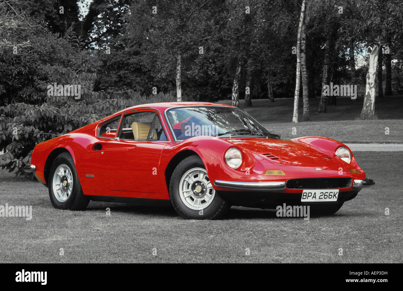 Modèle Réduit Ferrari Dino 246 GT 1969 Rouge - Marque Model Car, Neuf Sous Boîte, échelle 1/43