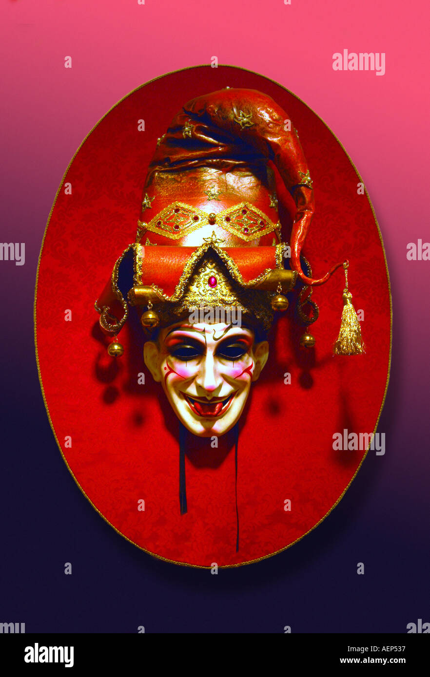 Court jester mask europe hi-res stock photography and images - Alamy