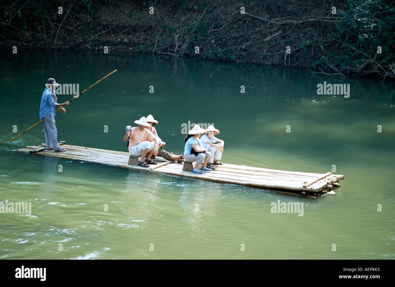 Fishing Activities at the Mouth of Mae Klong River, Thailand Editorial  Stock Photo - Image of animal, bamboo: 31018498