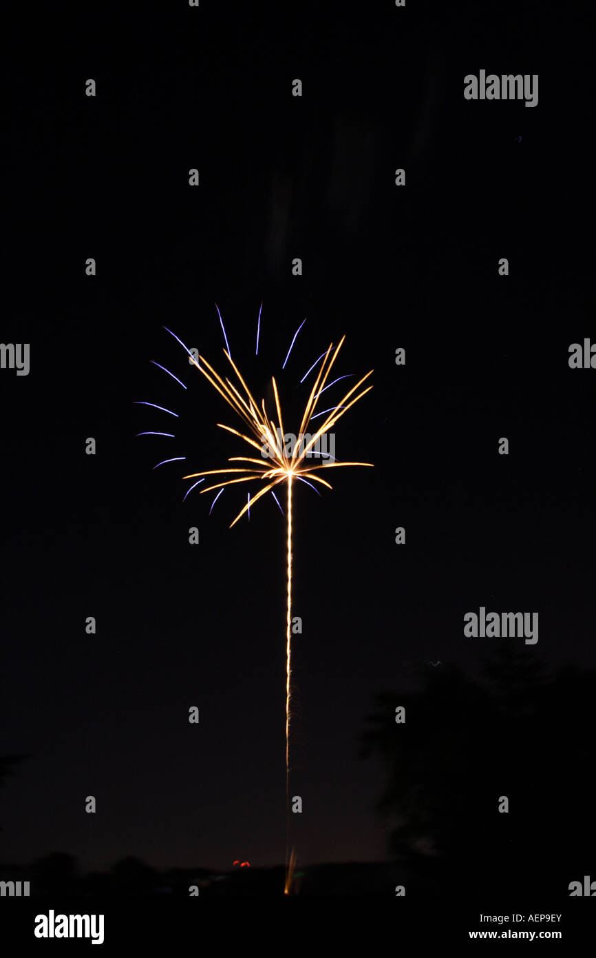 Fireworks. July 4th. Lisle, Illinois Stock Photo Alamy