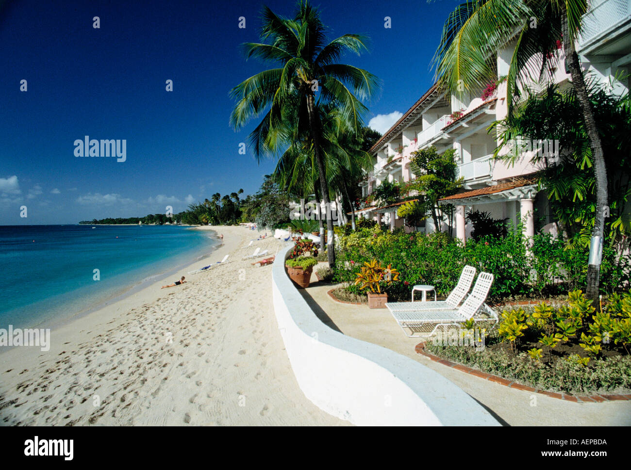 hotel royal pavilion island of barbados archipelago of the lesser antilles caribbean editorial use only Stock Photo