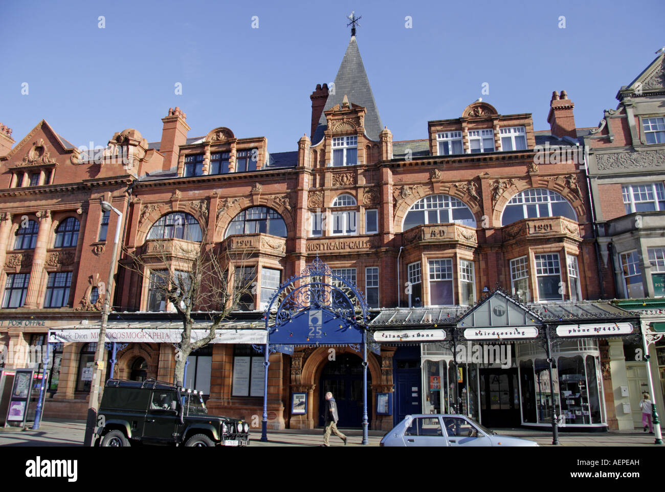 Oriel Mostyn Gallery Llandudno North Wales UK Stock Photo - Alamy