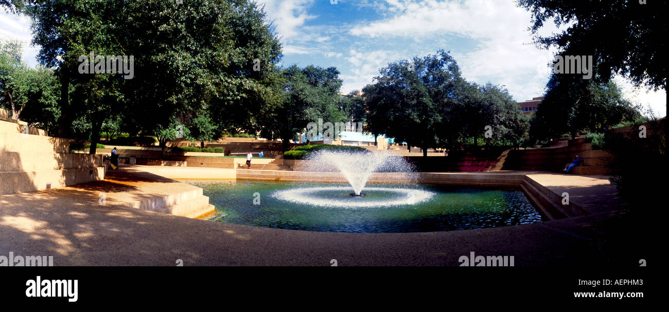 Fort Worth Texas Usa Water Garden Fountain Architect Philip