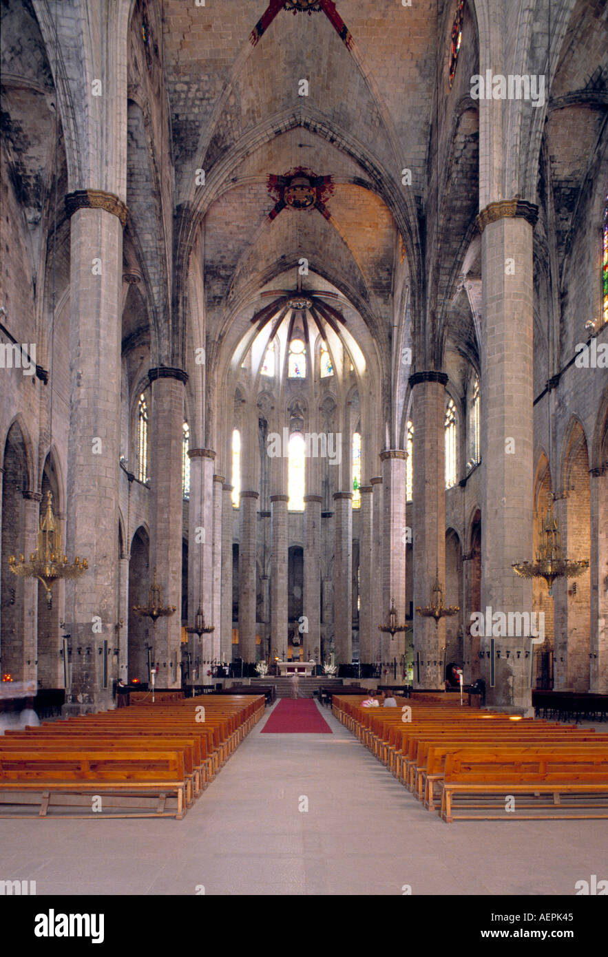 Barcelone santa maria del mar hi-res stock photography and images - Alamy