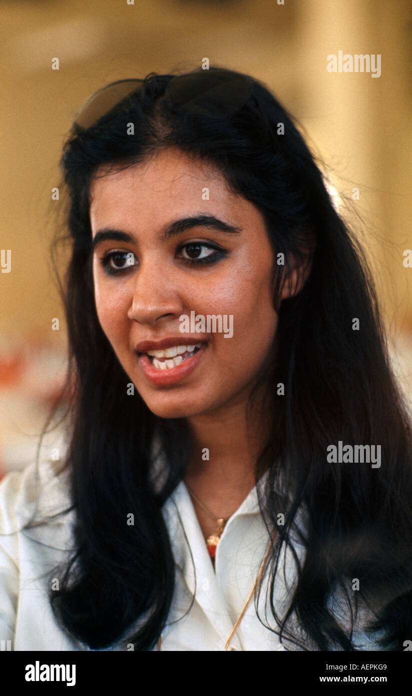 Portrait Of Gulf Arab Girl Portrait Of Gulf Arab Girl