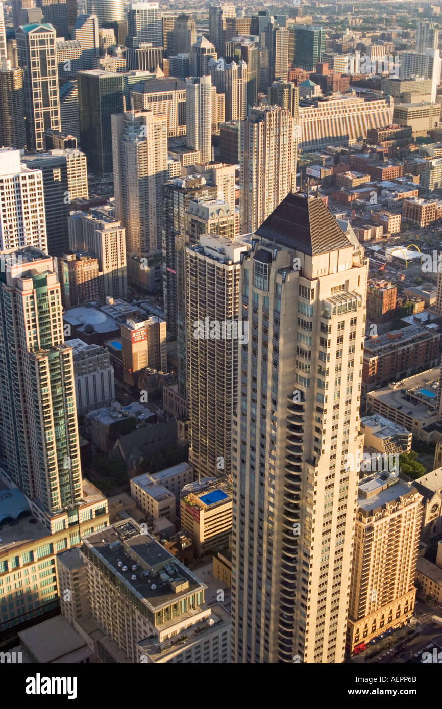 Chicago Illinois The north side of Chicago Stock Photo