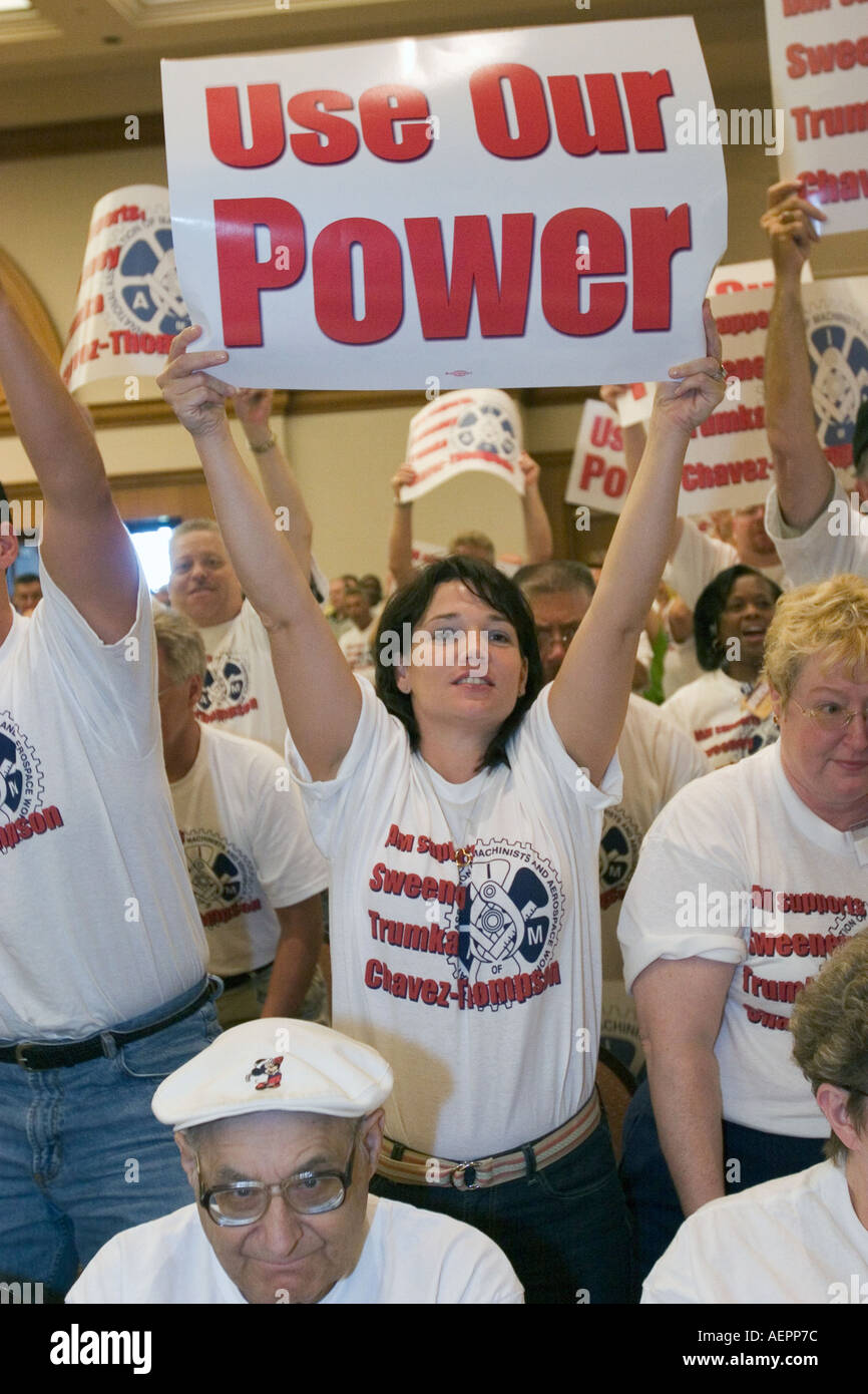 AFL CIO Convention Stock Photo Alamy
