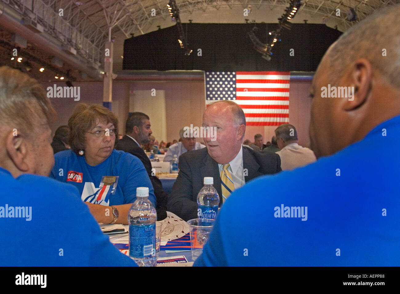 Teachers Union President Ed McElroy Stock Photo Alamy