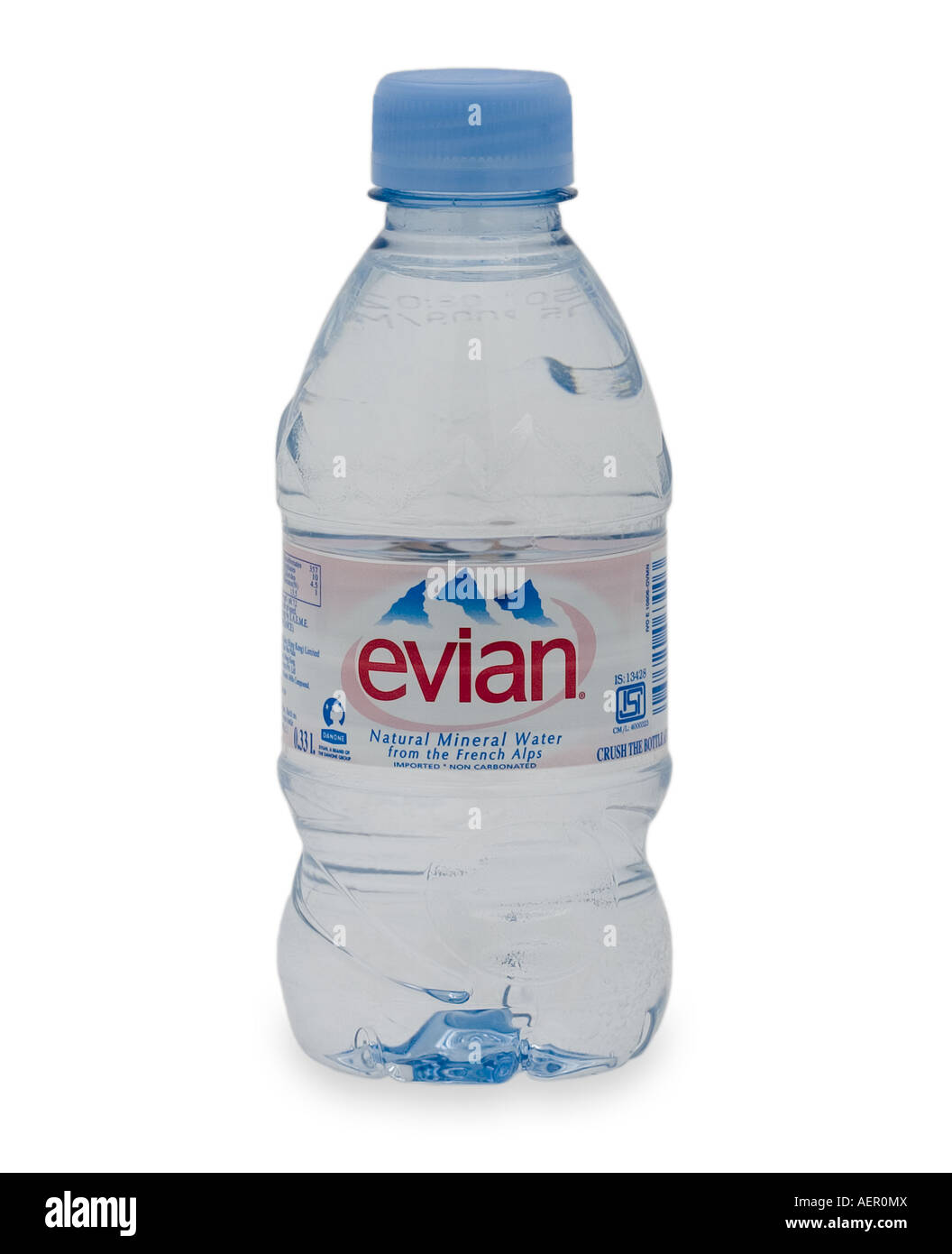 Evian water Cut Out Stock Images & Pictures - Alamy