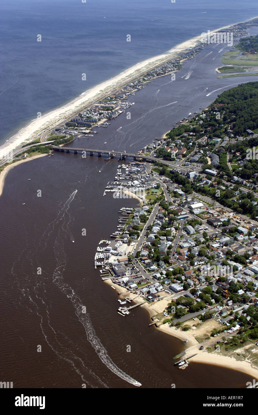 Aerial view of sandy hook hires stock photography and images Alamy
