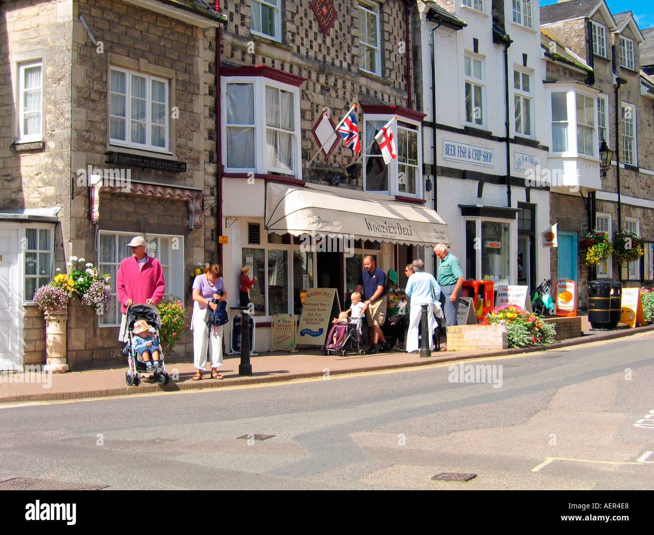 Beer Devon UK Stock Photo - Alamy