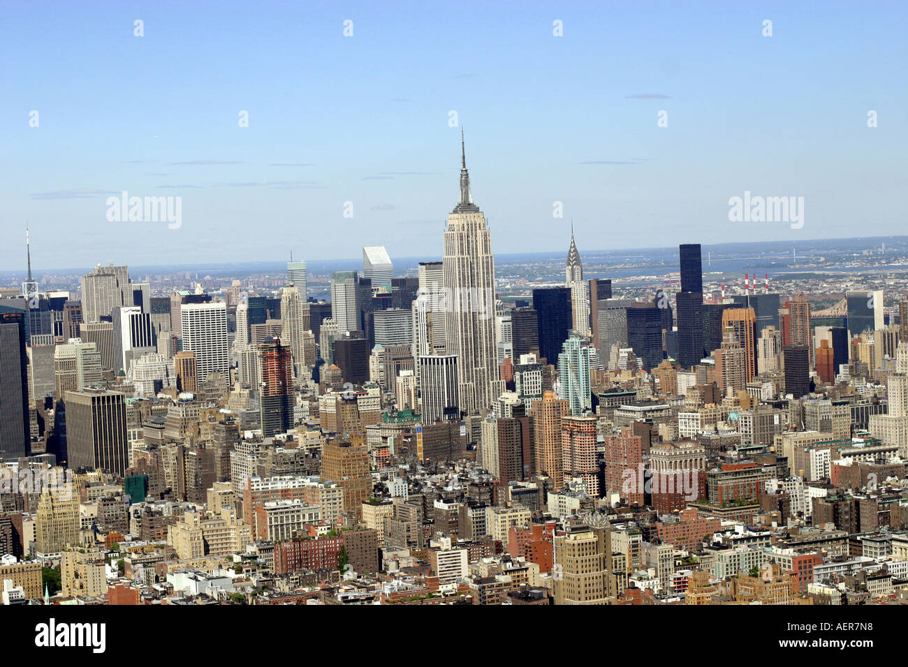Aerial view of Midtown Manhattan, New York City, U.S.A Stock Photo - Alamy
