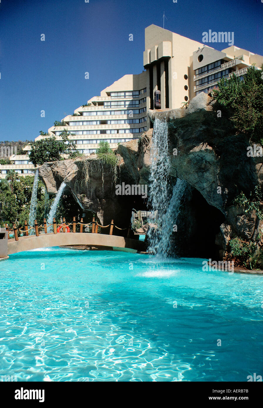 cascades hotel recreation and fun area of sun city near city of