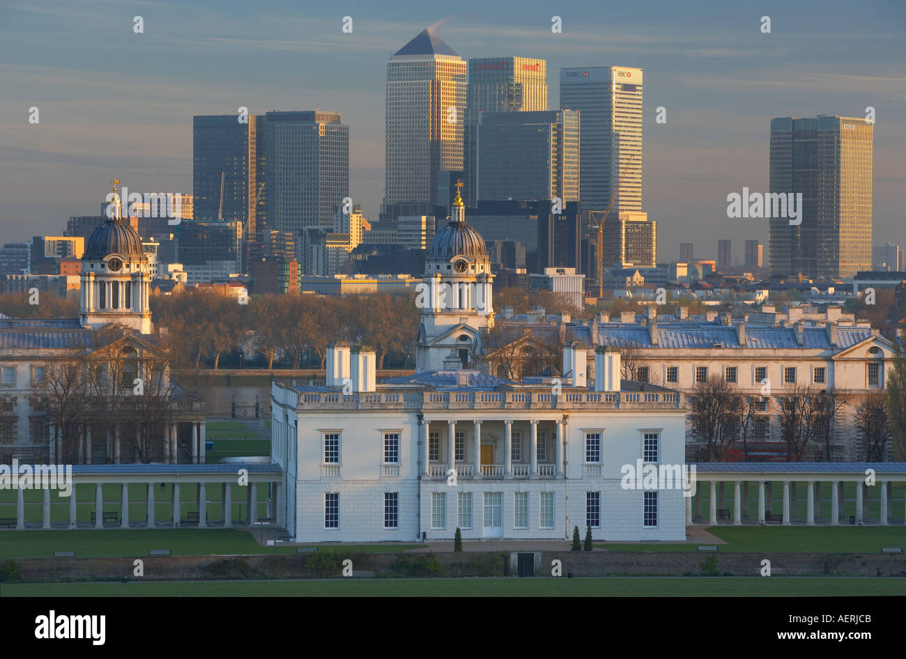 the National Maritime Museum the Queens House Old Royal Naval College ...