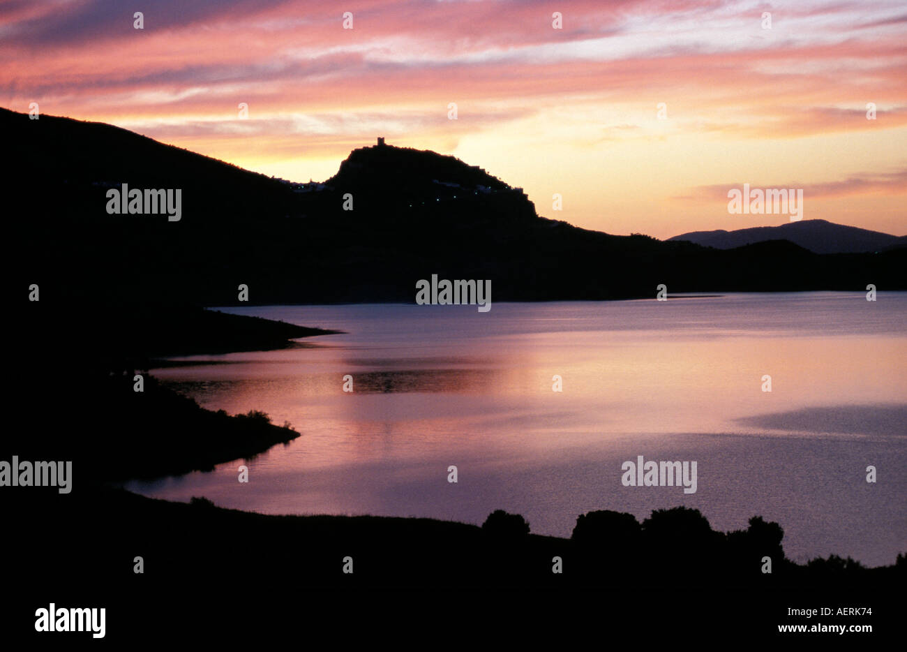 Zahara de la sierra Stock Photo - Alamy