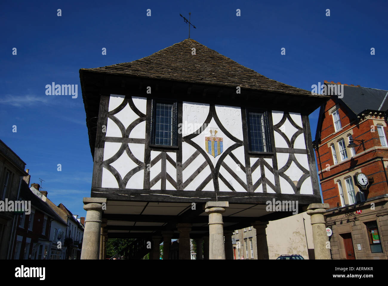 17th century Royal Wootton Bassett Town Hall Museum, High Street, Royal