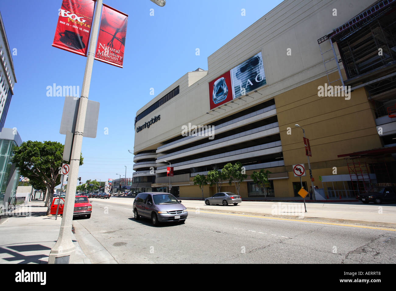 Beverly Center California Usa Map Stock Photo by