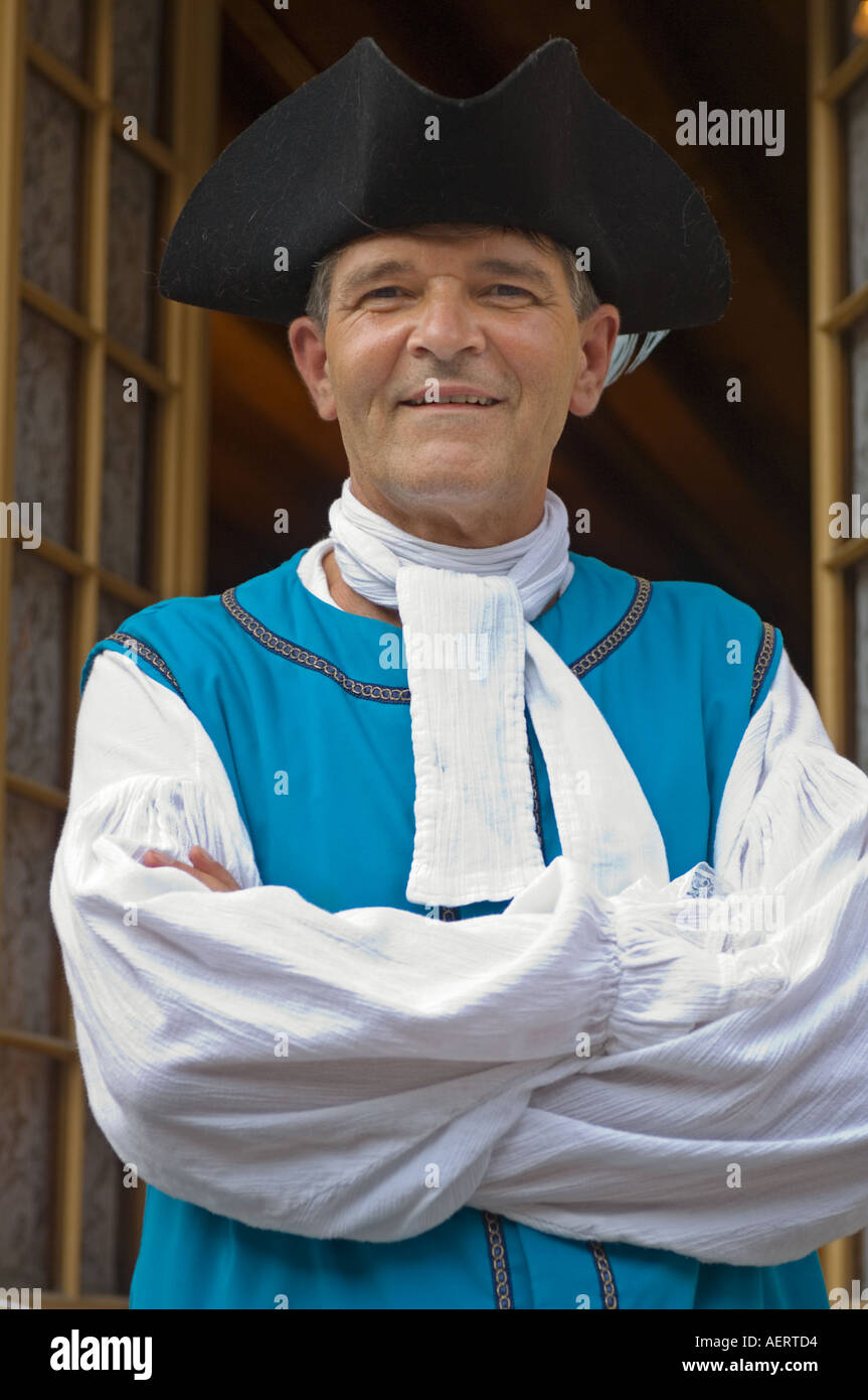 Canada, Quebec City, Fetes de la Nouvelle France, Portrait Stock Photo