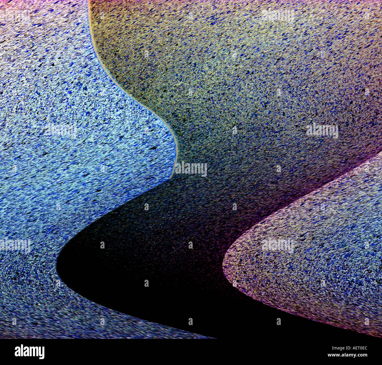 abstract patterns in Spanish housing estate Stock Photo Alamy