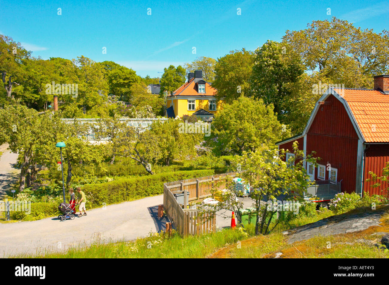 Djurgården,Stockholm, Sweden, Europe Stock Photo