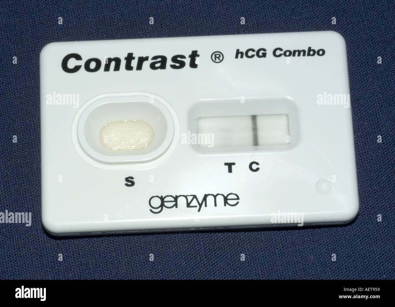 urine pregnancy testing kit Stock Photo Alamy