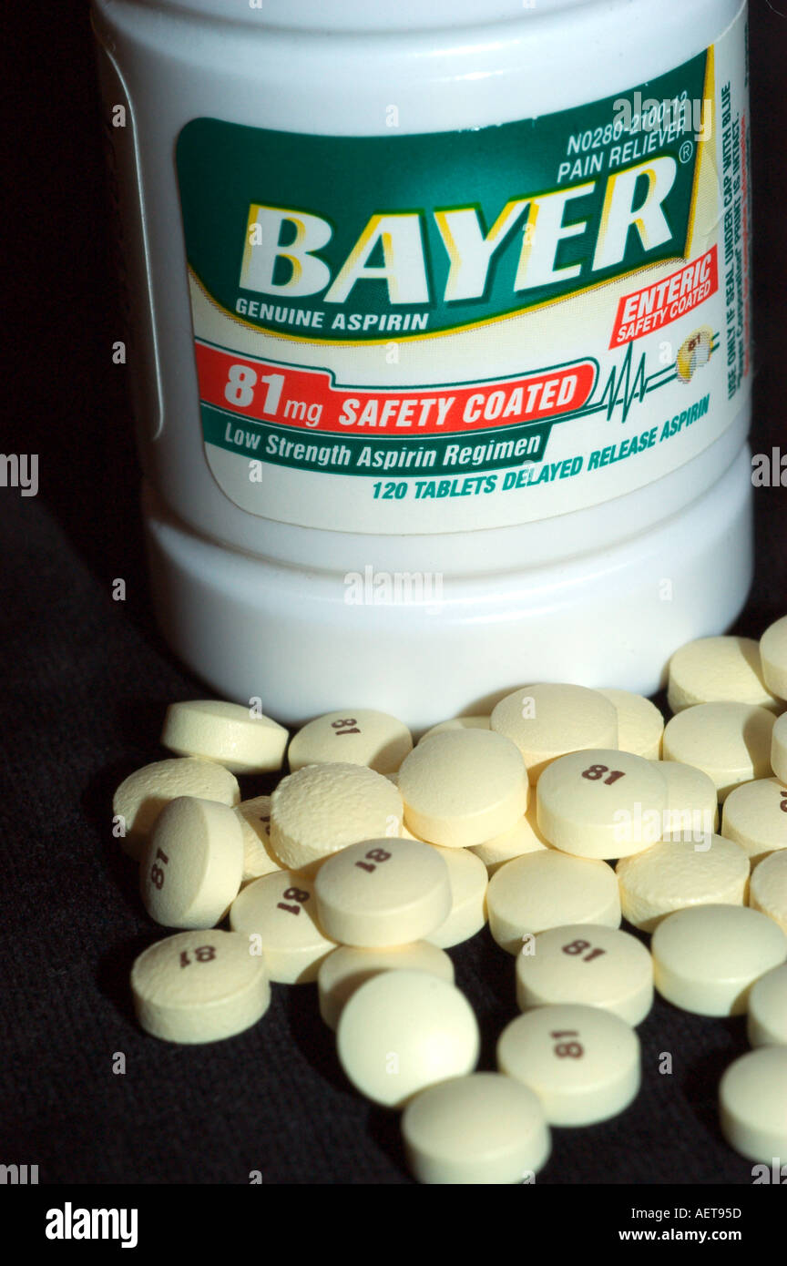 Bayer low dose aspirin hires stock photography and images Alamy