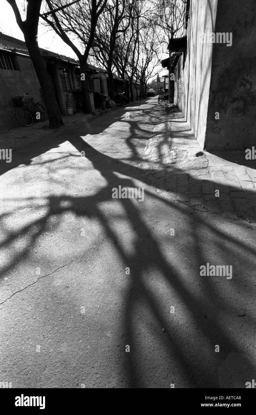 Beijing hutong historic Black and White Stock Photos & Images - Alamy