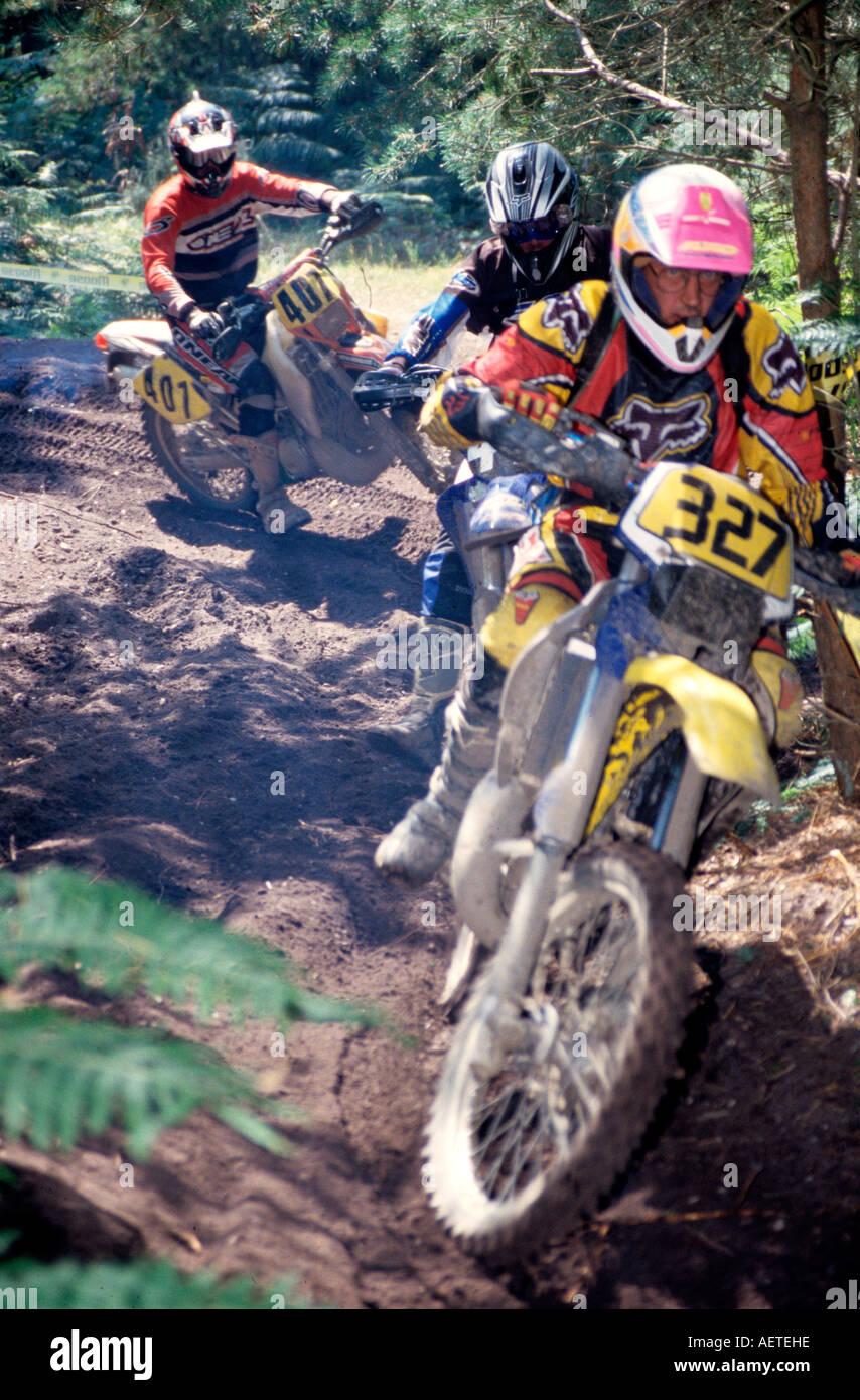 Matchams Raceway Motorbike scrambling country park hi-res stock photography and images ...