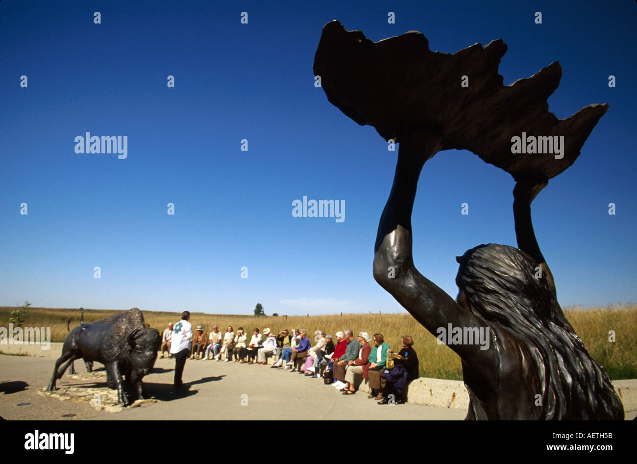 Buffalo run statues hires stock photography and images Alamy