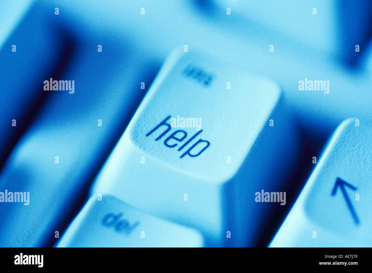 Help button on computer keyboard Stock Photo - Alamy