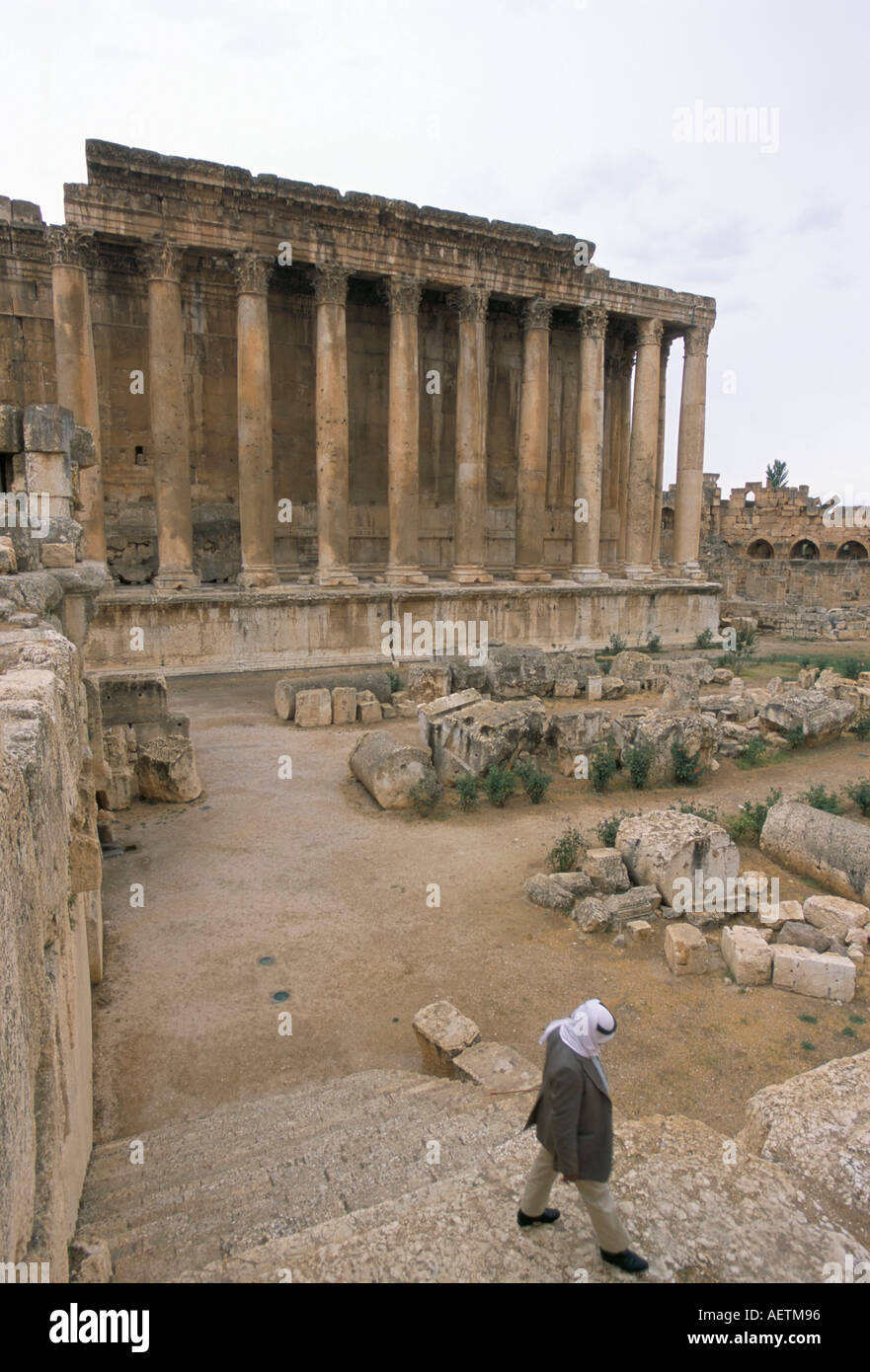 Ruins Of Baalbek UNESCO World Heritage Site Lebanon Middle East Stock   Ruins Of Baalbek Unesco World Heritage Site Lebanon Middle East AETM96 