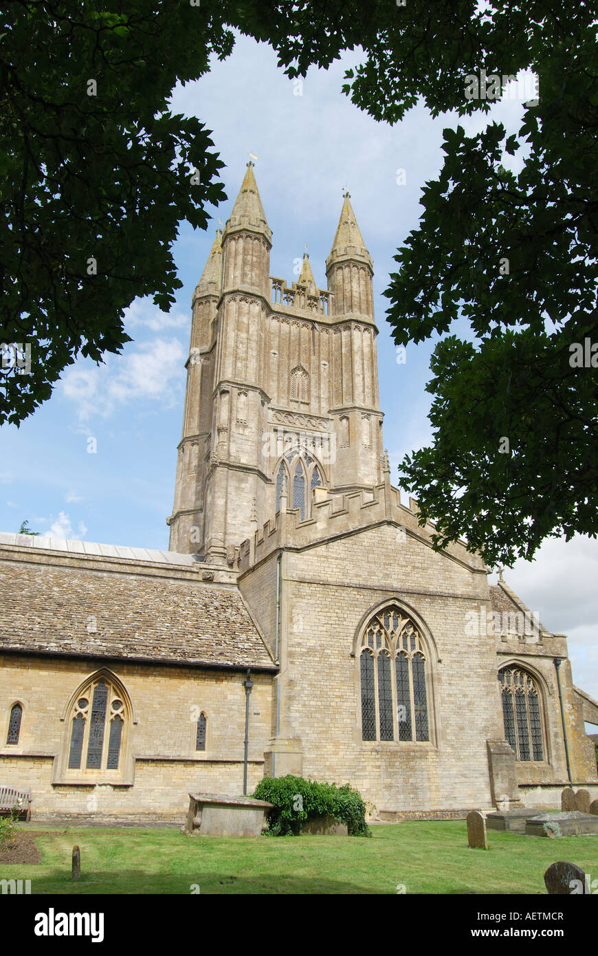 St.Sampson's Church, Cricklade, Wiltshire, England, United Kingdom Stock Photo