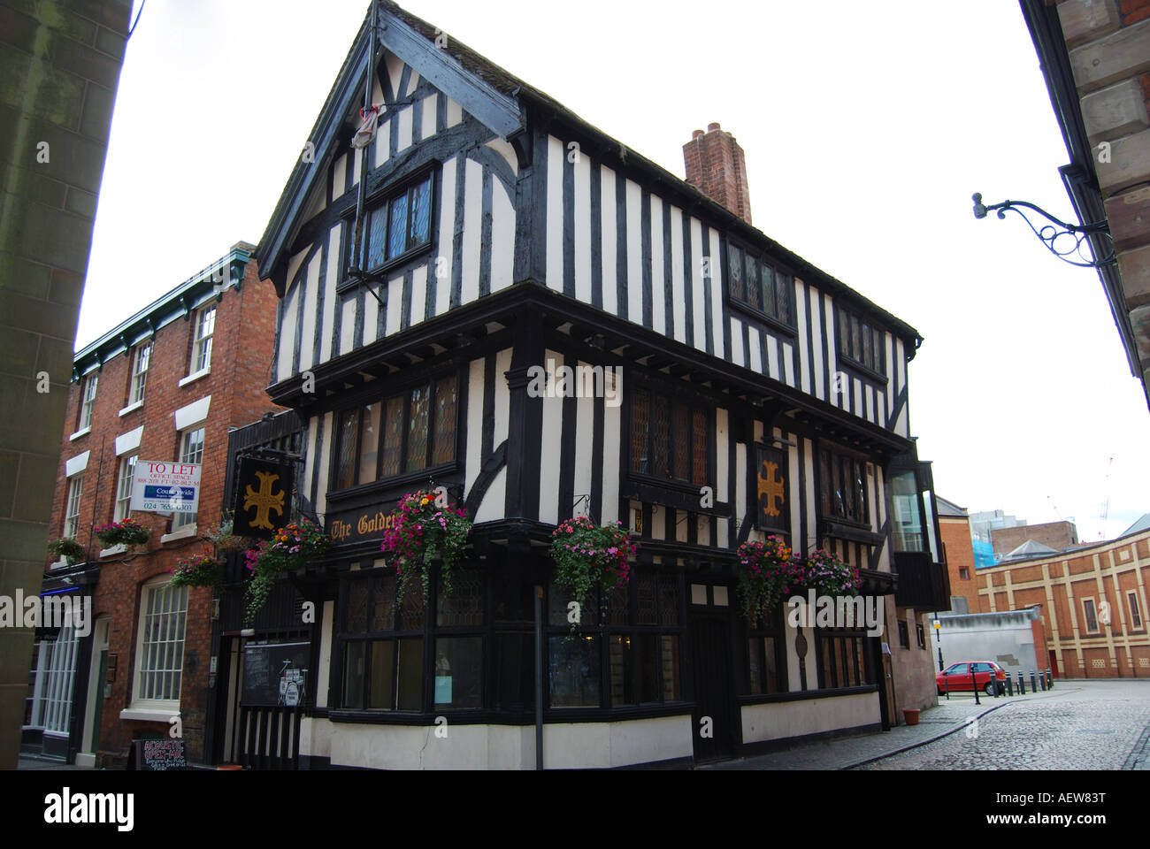 17th century The Golden Cross Pub, Hay Lane, Coventry, West Midlands