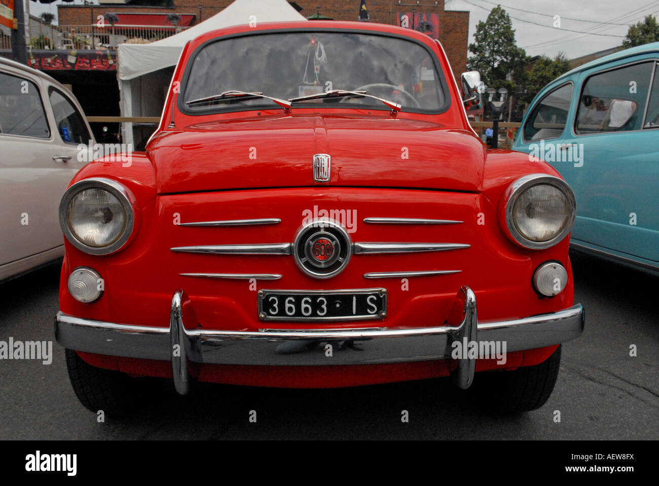 Red mini Cooper Stock Photo - Alamy
