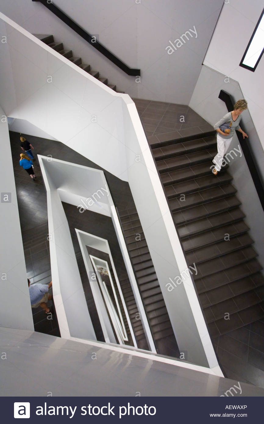 Stairwell In Michael Lee Chin Crystal Addition To Royal Ontario