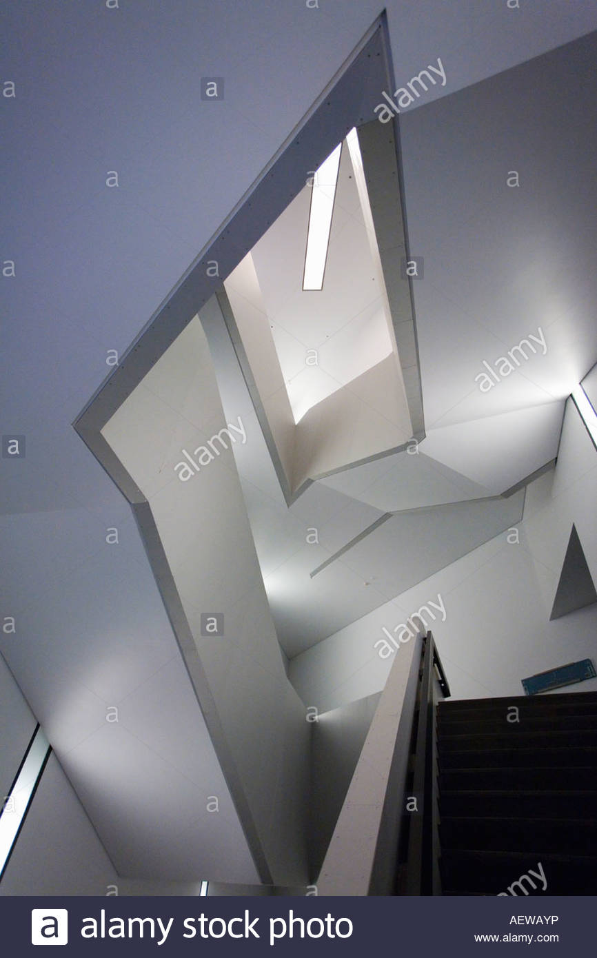 Stairwell In Michael Lee Chin Crystal Addition To Royal Ontario