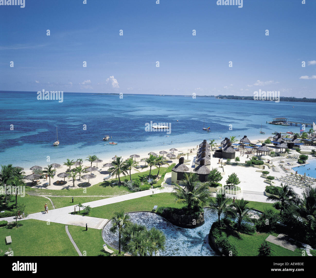 Cable Beach NASSAU BAHAMAS Stock Photo - Alamy