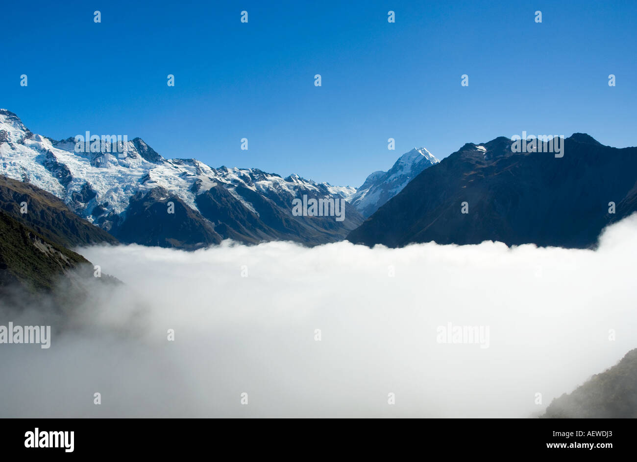 Fog valley new zealand hi-res stock photography and images - Alamy