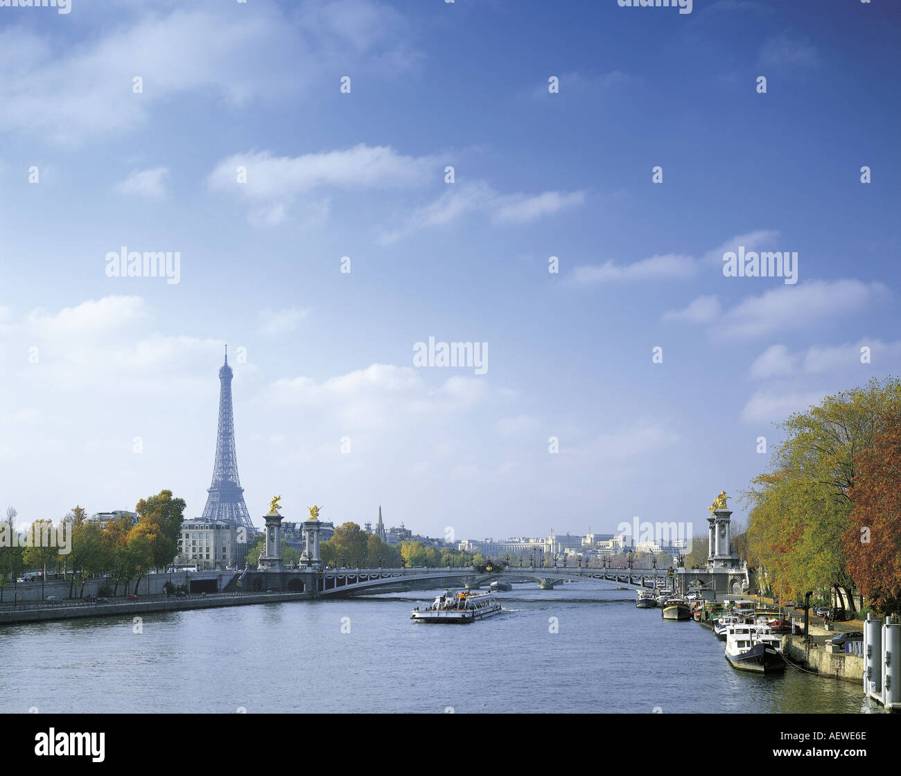 Pont Alexandre Seine World Heritage PARIS FRANCE Stock Photo - Alamy