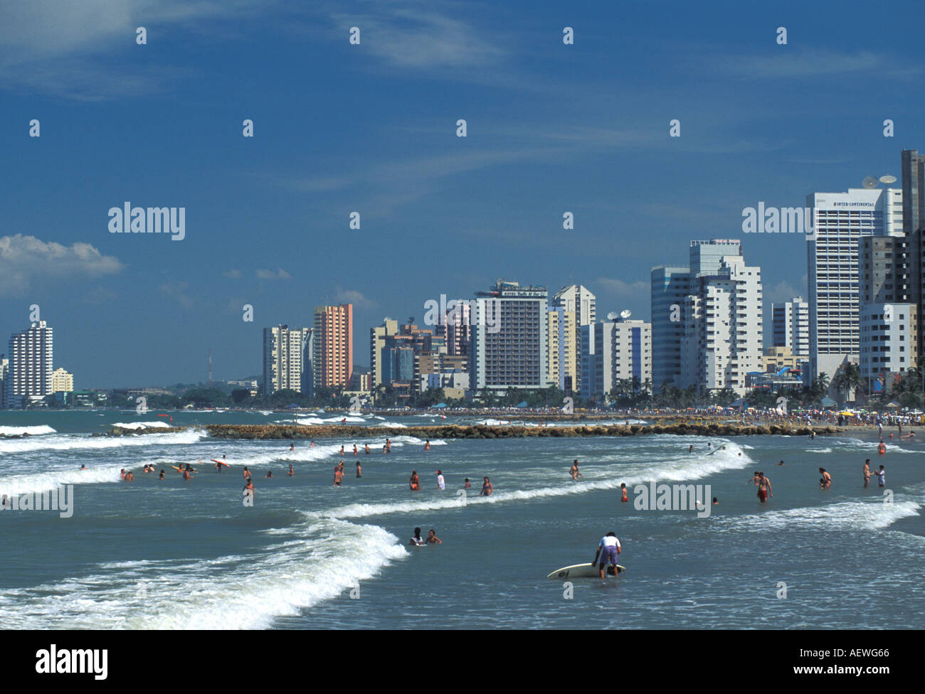 Cartagena colombia boca grande beach hi-res stock photography and ...