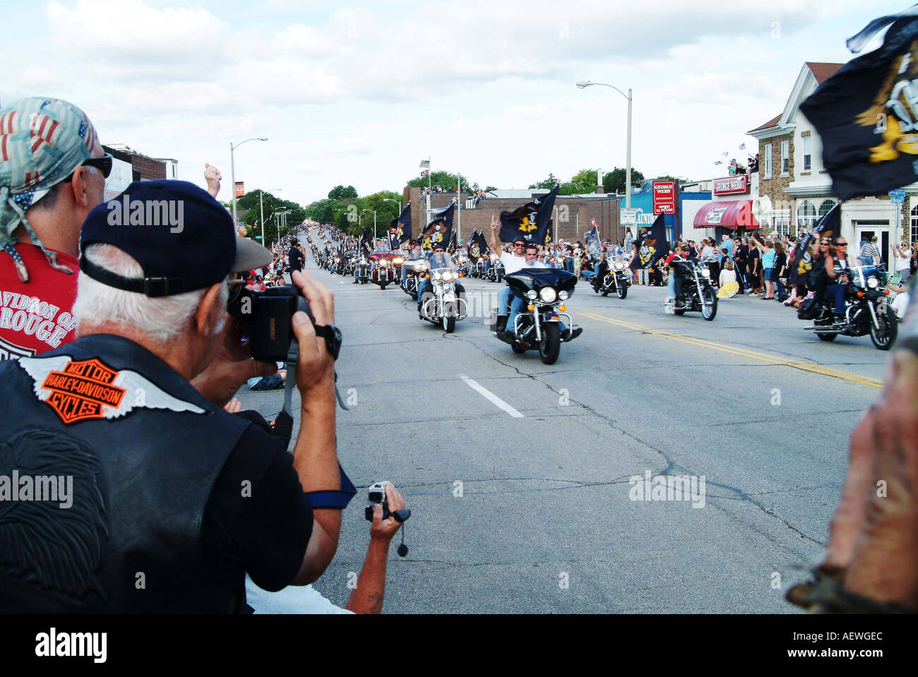2003 harley davidson 100th anniversary hires stock photography and
