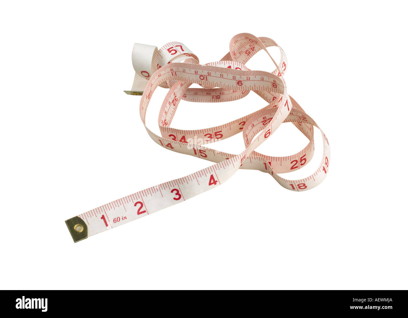 Still life of tape measure Stock Photo Alamy