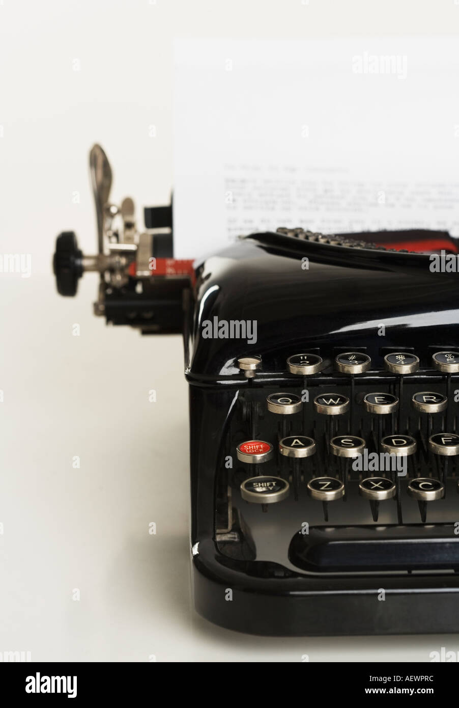 Still life of a typewriter Stock Photo Alamy