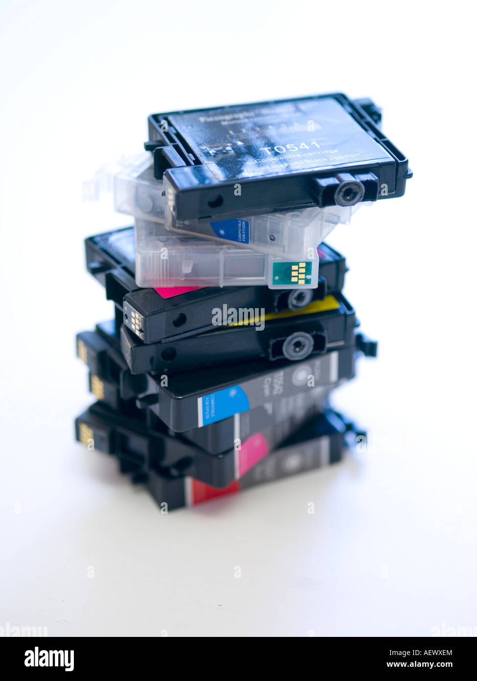 printer ink cartridge Stock Photo