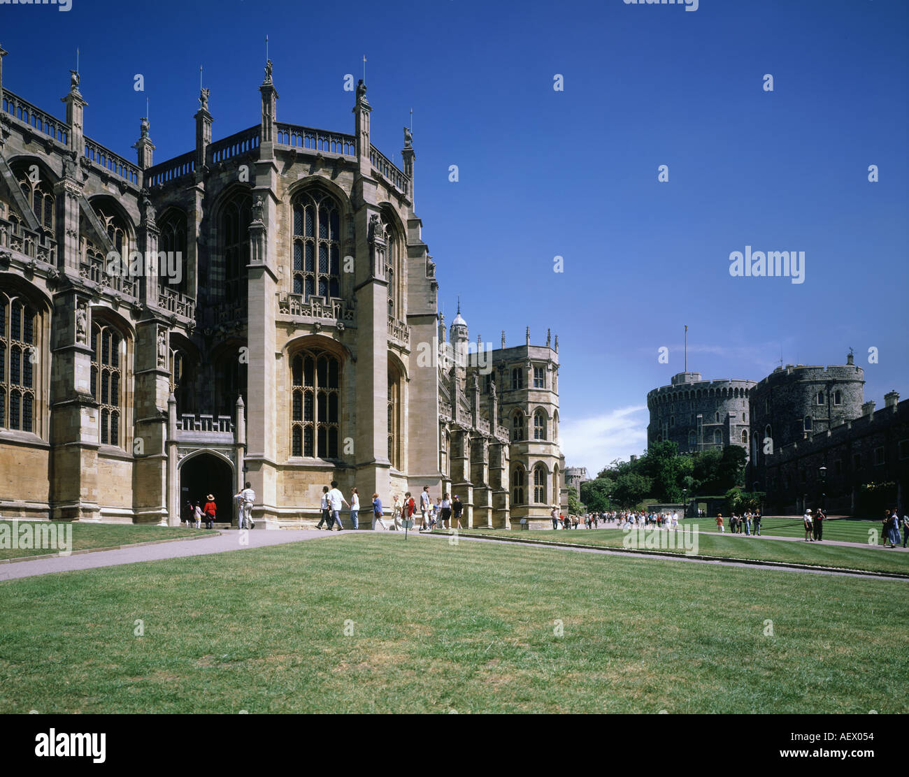 St Georges Chapel Windsor Castle WINDSOR UK Stock Photo - Alamy
