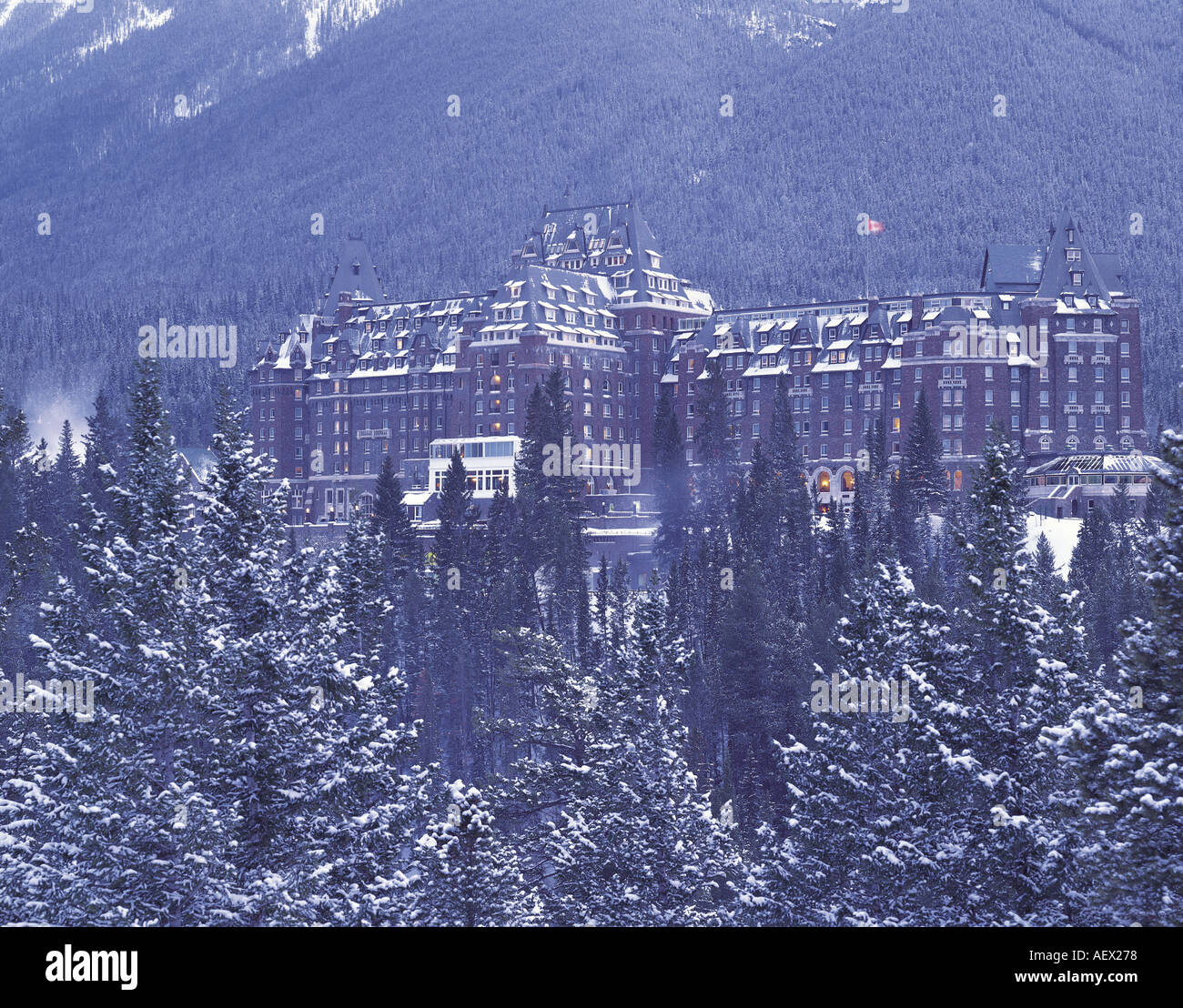 Banff Springs Hotel Banff National Park World Heritage ALBERTA CANADA ...