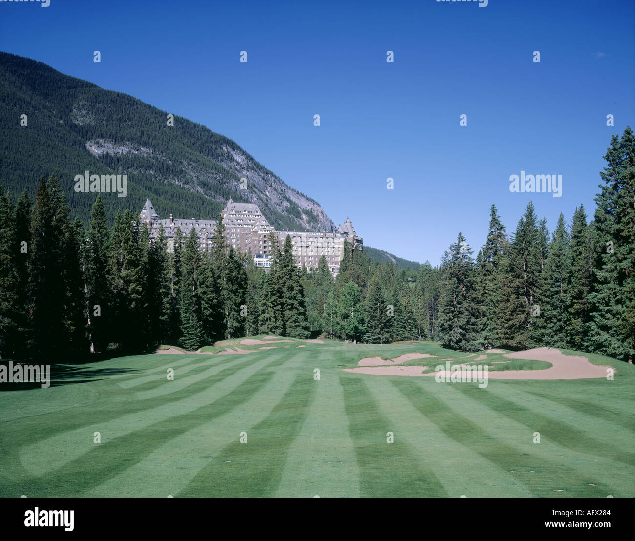 Banff Springs Hotel Banff National Park World Heritage ALBERTA CANADA ...