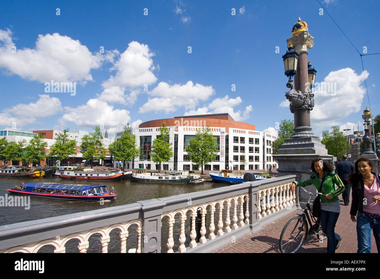 Amsterdam opera house Stock Photo